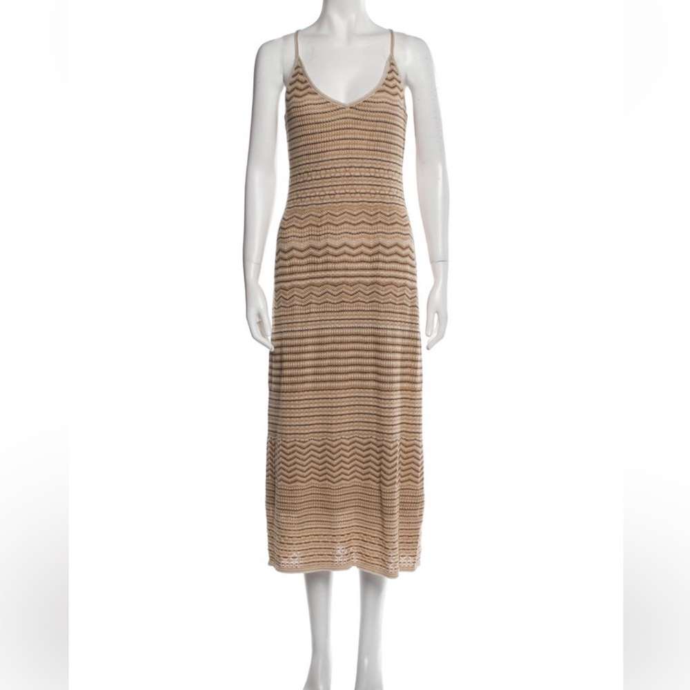 Intermix woven slip dress